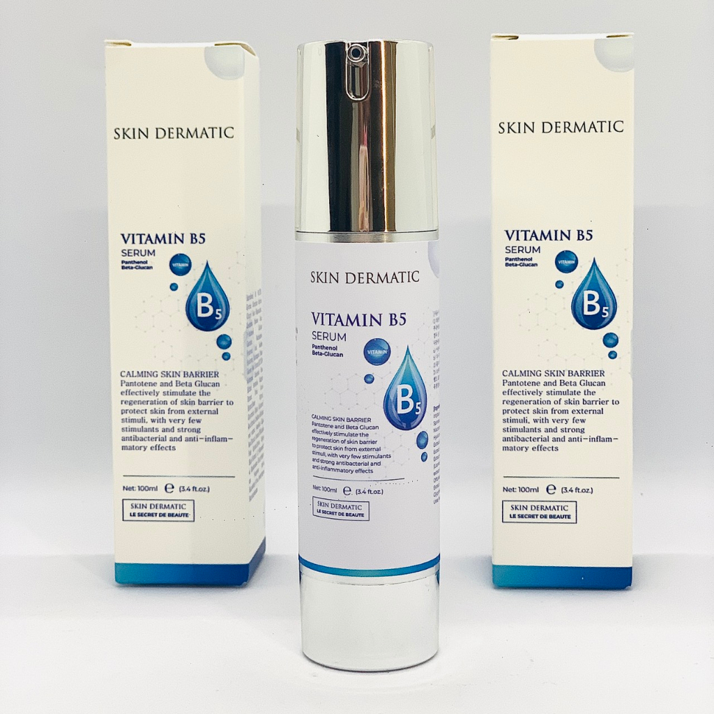 Serum Vitamin B5 Skindermatic – Phục Hồi &amp; Cấp Ẩm Chuyên Sâu Cho Làn Da Khỏe Mạnh